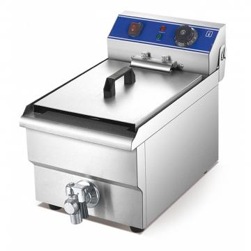 Shinelong Gas/Electric Combination 900 Series Fish and Potato Chips Industrial Deep Fryer Machine